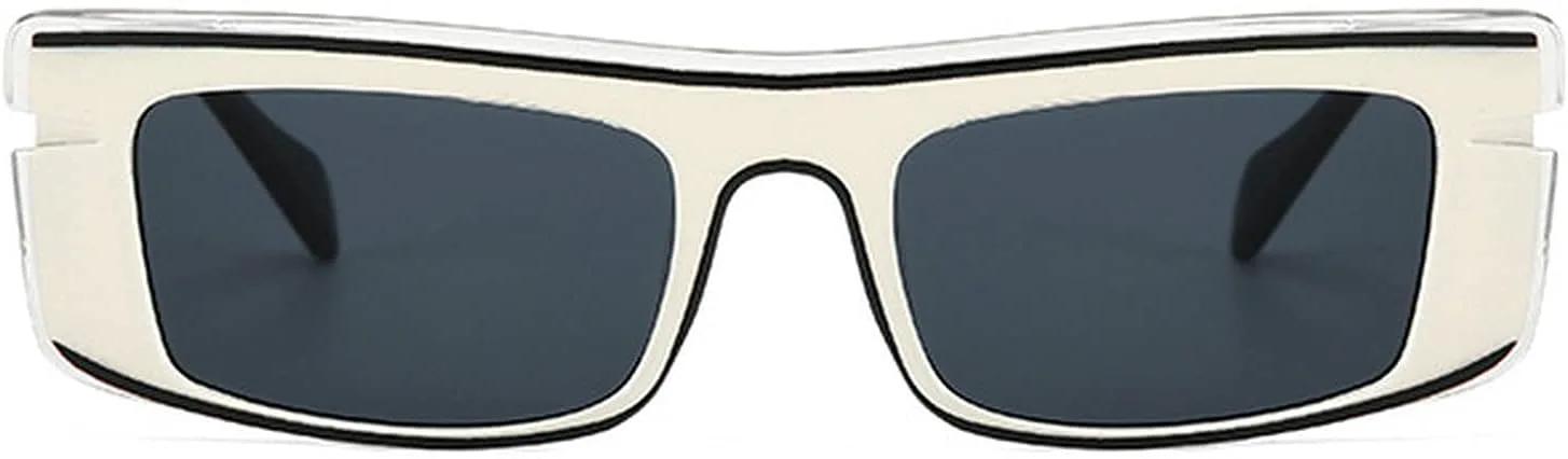 Новые женские солнцезащитные очки в винтажном стиле, прямоугольной формы, ретро-дизайн, очки-«кошачий глаз», водительские очки, 2021 год COTIA, White Gray
Новые женские солнцезащитные очки в винтажном стиле, прямоугольной формы, ретро-дизайн, очки-«кошачий глаз», водительские очки, 2021 год COTIA, White Gray