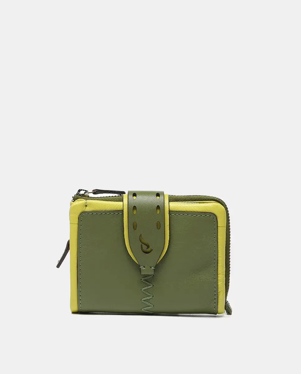 Маленький кошелек Oceans Diary из зеленой кожи Abbacino, зеленый
Маленький кошелек Oceans Diary из зеленой кожи Abbacino, зеленый