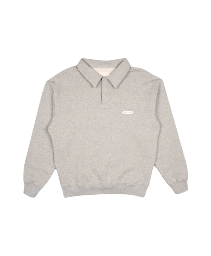 Поло-Толстовка с надписью «Садоводство» светло-серого цвета Bram'S Fruit, серый
Поло-Толстовка с надписью «Садоводство» светло-серого цвета Bram'S Fruit, серый