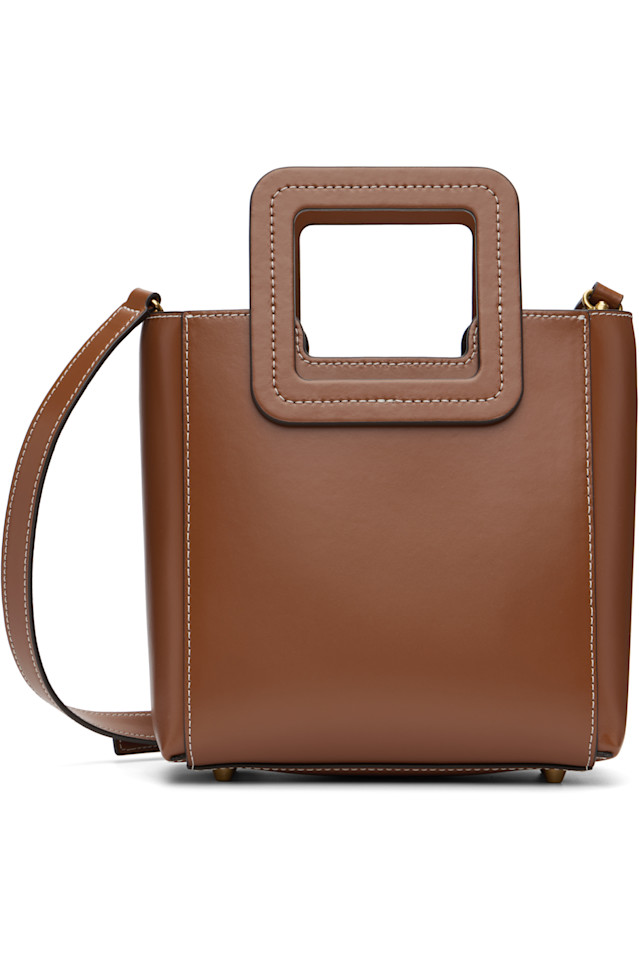 Мини-сумка Shirley из кожи Staud, цвет saddle
Мини-сумка Shirley из кожи Staud, цвет saddle