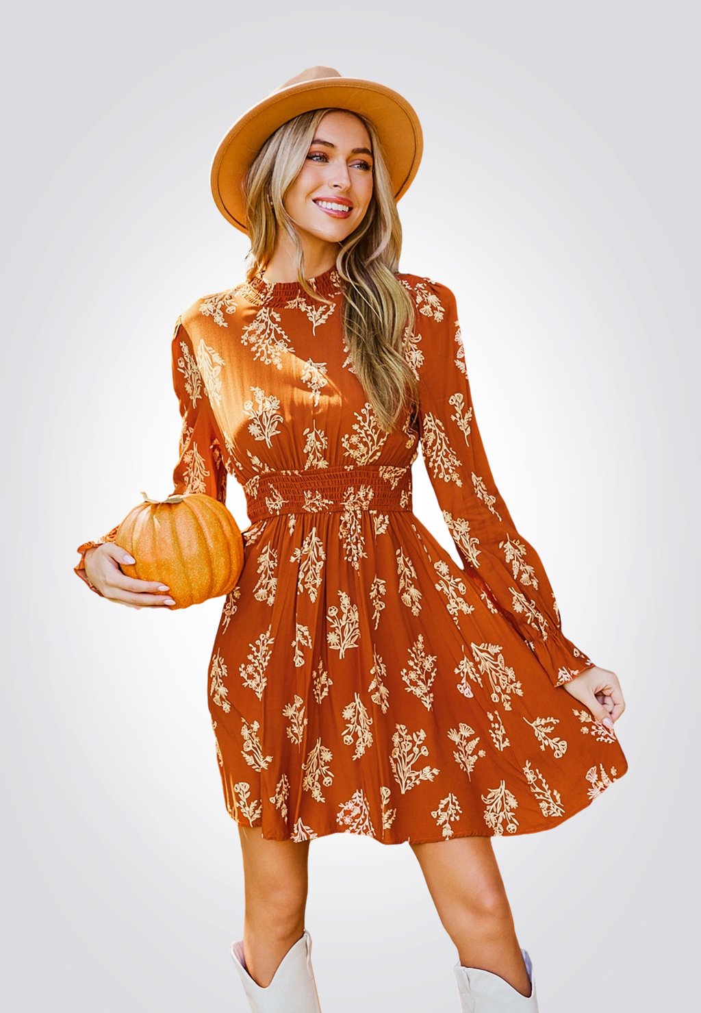 Повседневное платье Cupshe, оранжевый 
Повседневное платье Cupshe, оранжевый