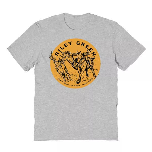 Мужская футболка с принтом "Быстрые кони" Deer Dogger Licensed Character, цвет sport gray
Мужская футболка с принтом "Быстрые кони" Deer Dogger Licensed Character, цвет sport gray