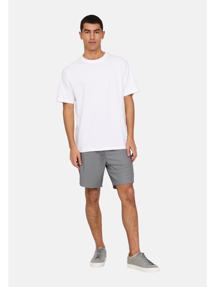 Тканевые шорты Only&Sons, серый
Тканевые шорты Only&Sons, серый