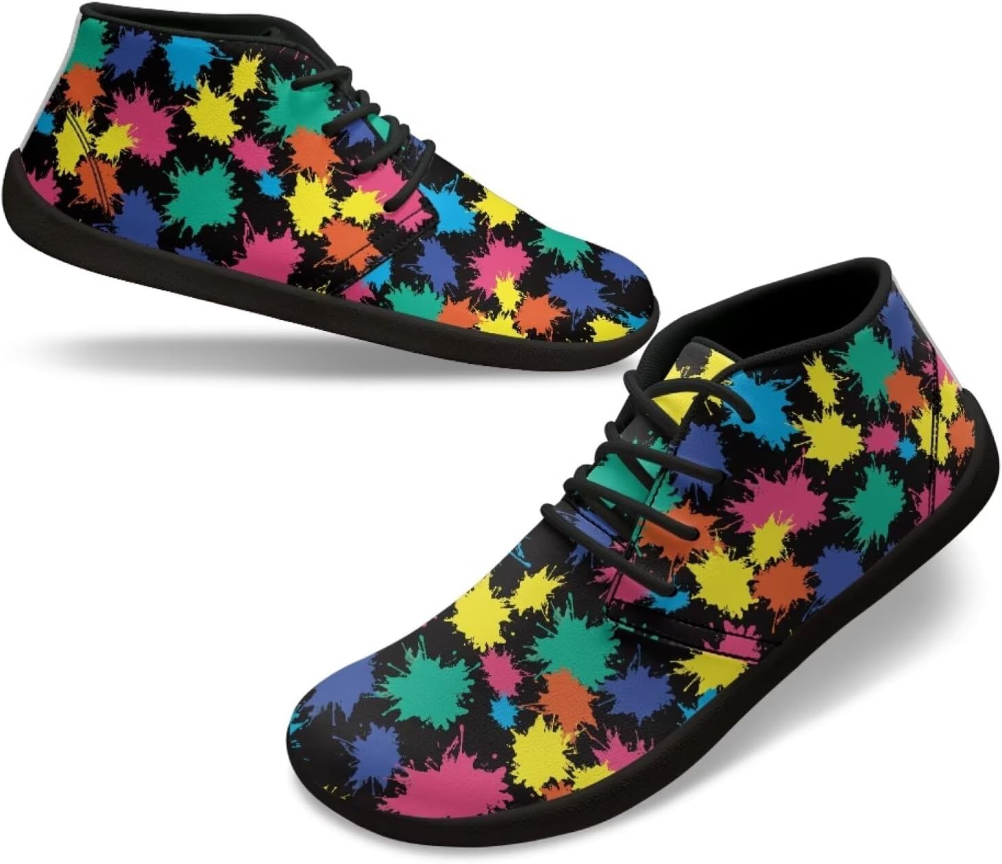 Мужские беговые кроссовки с широкой пяткой, без шнурков, противоскользящие, быстро сохнущие, с подошвой нулевого падения Xixirimido, Colorful Painting
Мужские беговые кроссовки с широкой пяткой, без шнурков, противоскользящие, быстро сохнущие, с подошвой нулевого падения Xixirimido, Colorful Painting