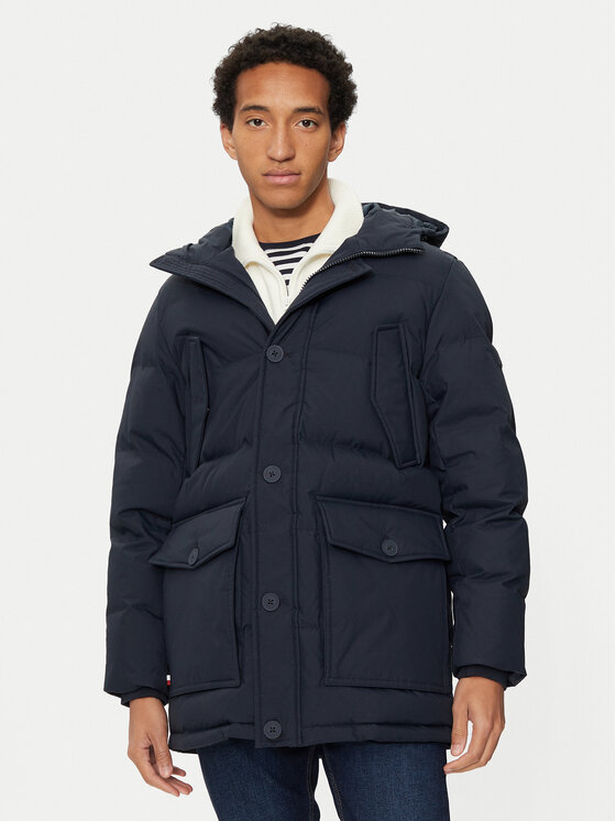 Пуховик стандартного кроя Tommy Hilfiger, синий
Пуховик стандартного кроя Tommy Hilfiger, синий