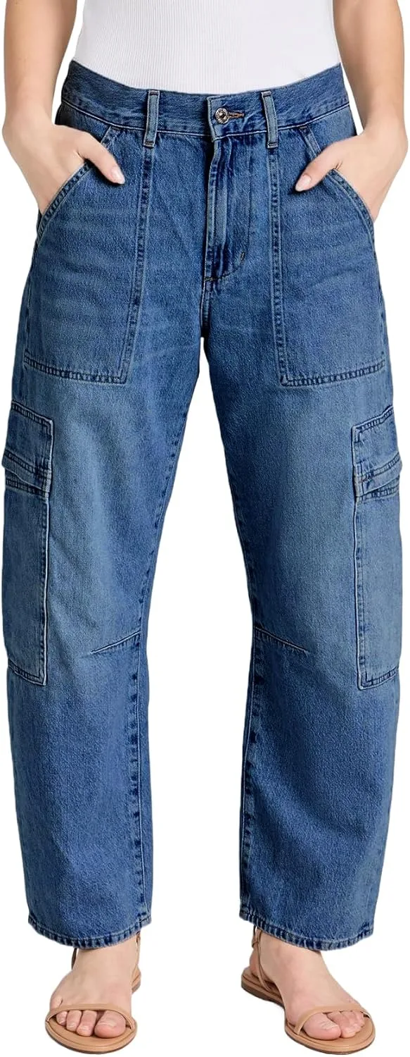 Kedera High Waisted Barrel Cargo Jeans для женщин 2025
Kedera High Waisted Barrel Cargo Jeans для женщин 2025
