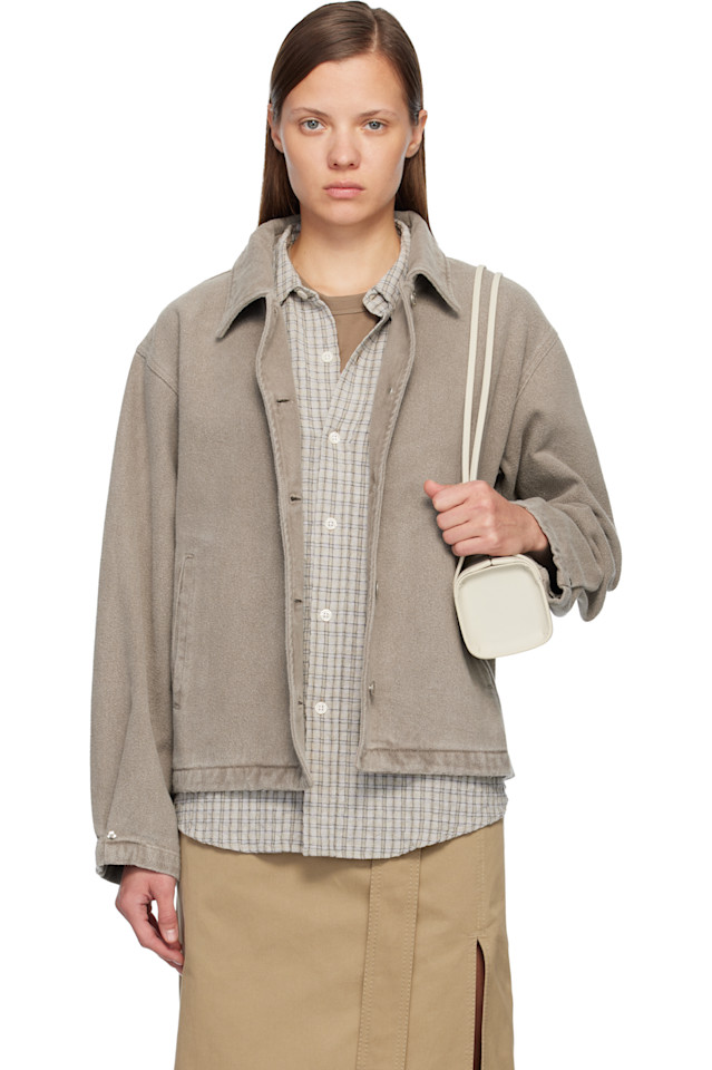 Mfpen Бежевая джинсовая куртка художника
Mfpen Бежевая джинсовая куртка художника