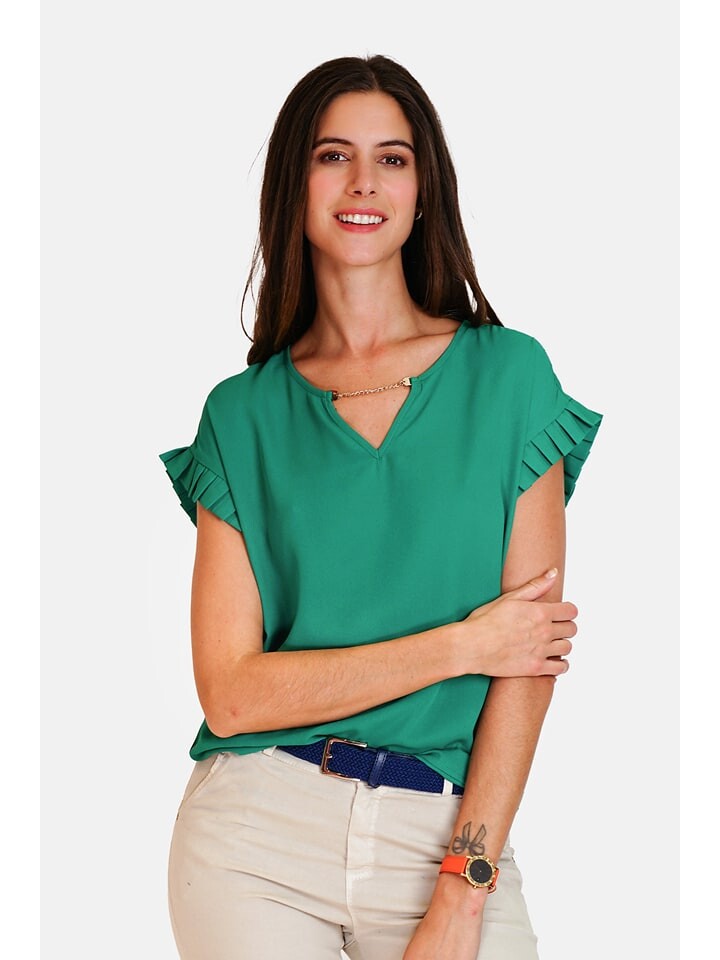 Блуза ASSUILI, зеленый
Блуза ASSUILI, зеленый