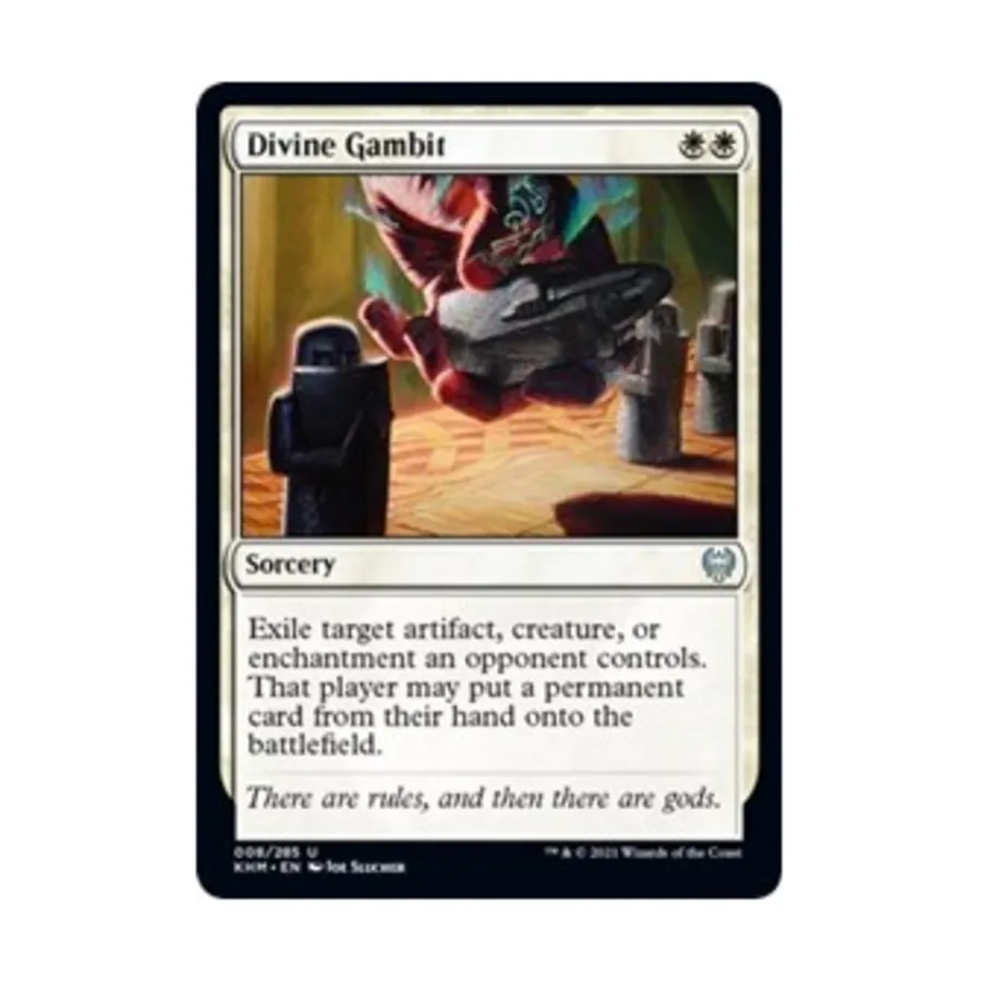 CCG Божественный Гамбит (U), MTG - Kaldheim
CCG Божественный Гамбит (U), MTG - Kaldheim