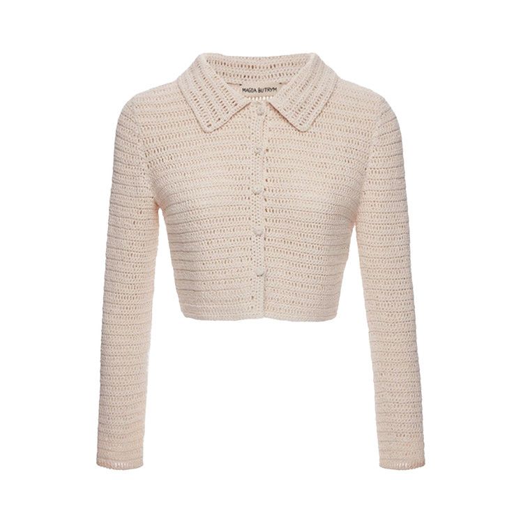 Рубашка Magda Butrym Crochet Shirt 'Cream'
Рубашка Magda Butrym Crochet Shirt 'Cream'