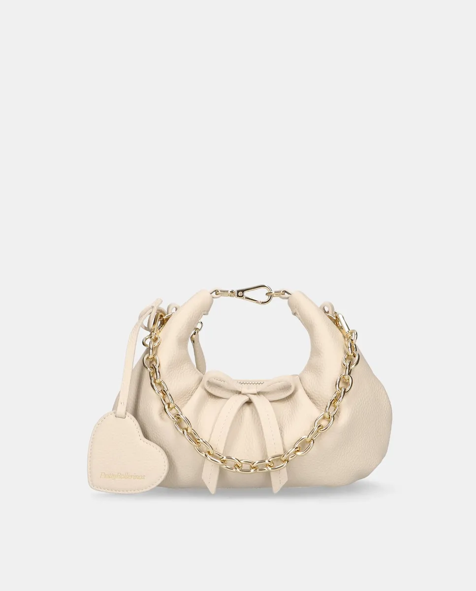 Маленькая кожаная сумка через плечо на цепочке Pretty Ballerinas, бежевый
Маленькая кожаная сумка через плечо на цепочке Pretty Ballerinas, бежевый