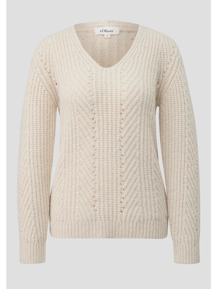 Вязаный свитер в цвете 81W9_бежевый s.Oliver
Вязаный свитер в цвете 81W9_бежевый s.Oliver