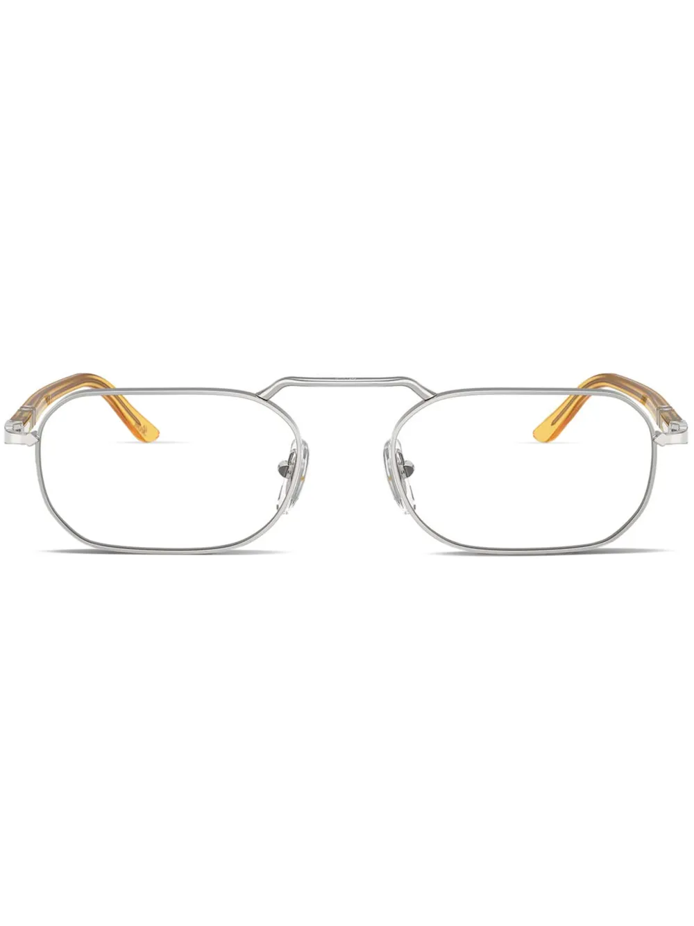 Очки в геометричной оправе Persol, серебристый
Очки в геометричной оправе Persol, серебристый