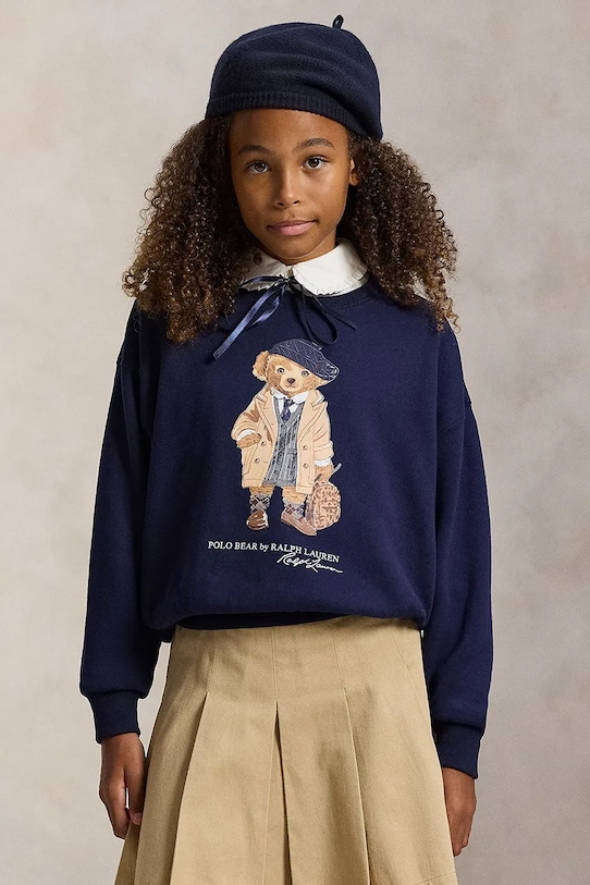 Детская толстовка с хлопком Polo Ralph Lauren, темно-синий
Детская толстовка с хлопком Polo Ralph Lauren, темно-синий