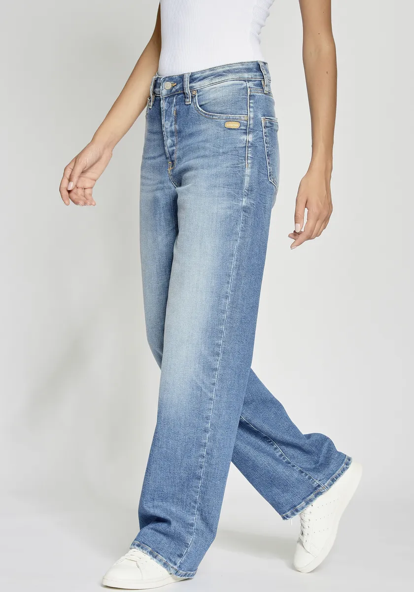 Широкие джинсы GANG "94JUL", комфортного прямого кроя, цвет Aged Midblue
Широкие джинсы GANG "94JUL", комфортного прямого кроя, цвет Aged Midblue