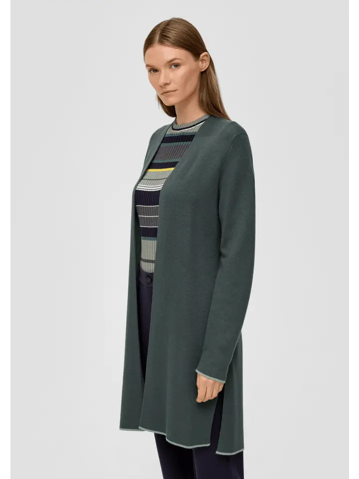 Спортивня куртка s.Oliver, оливковый 
Спортивня куртка s.Oliver, оливковый