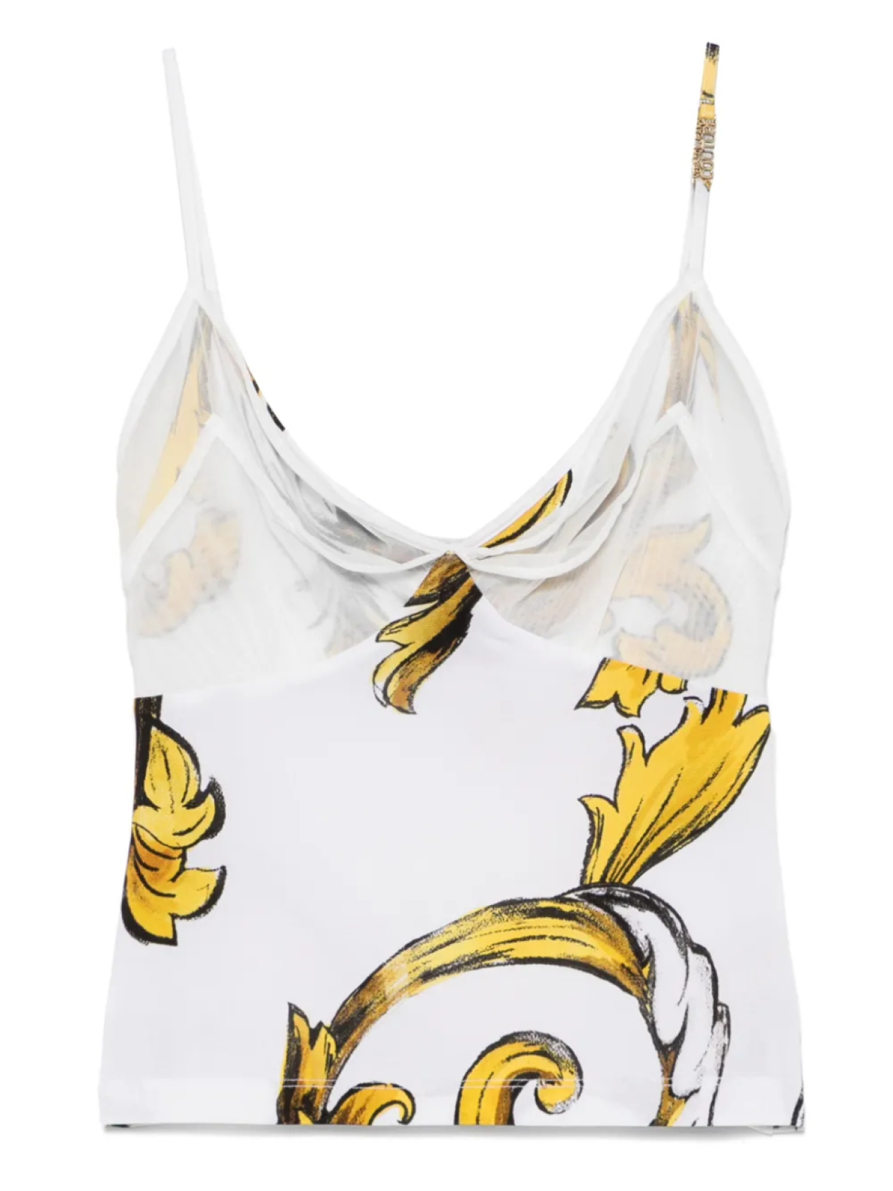 Топ из сетки Barocco Versace Jeans Couture, белый
Топ из сетки Barocco Versace Jeans Couture, белый