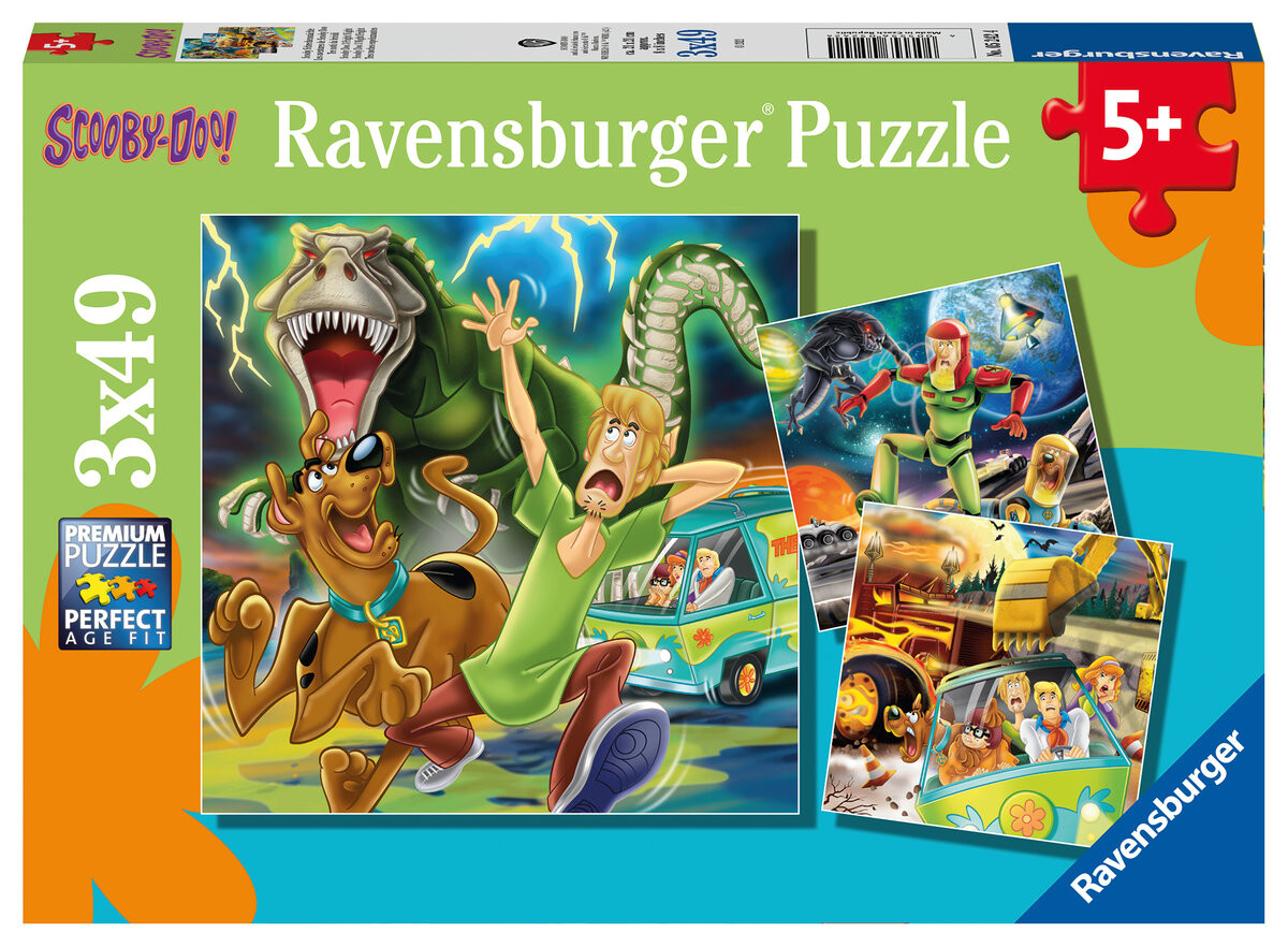 Пазл Ravensburger, Scooby Doo, 3х49 шт.
Пазл Ravensburger, Scooby Doo, 3х49 шт.