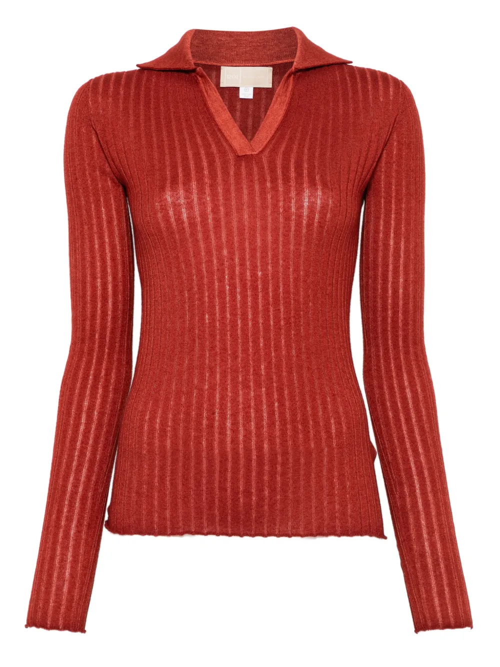 Джемпер в рубчик 120% Lino, красный
Джемпер в рубчик 120% Lino, красный