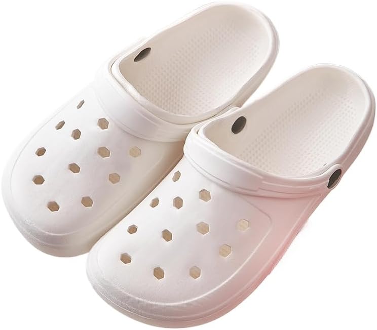 Унисекс сабо с вырезами из ЭВА - однотонные тапочки для мужчин и женщин Clolinde, белый
Унисекс сабо с вырезами из ЭВА - однотонные тапочки для мужчин и женщин Clolinde, белый