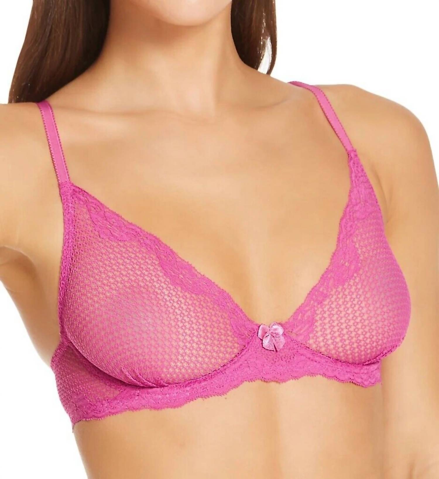 Кружевной бюстгальтер Alice с глубоким вырезом цвета орхидеи Timpa Lingerie, цвет orchid
Кружевной бюстгальтер Alice с глубоким вырезом цвета орхидеи Timpa Lingerie, цвет orchid