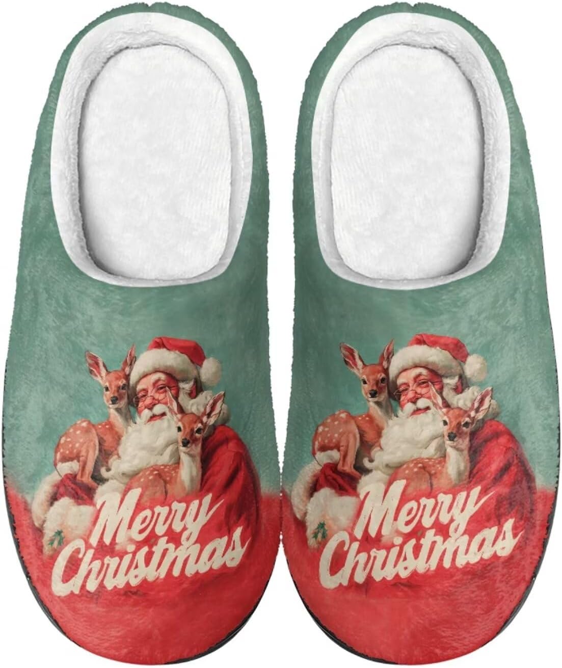 Удобные плюшевые тапочки Cadowhimsy с закрытым носком, домашние тапочки без шнурков, пушистые домашние тапочки для женщин и мужчин, для дома и улицы, Merry Christmas Santa Claus Reindeer
Удобные плюшевые тапочки Cadowhimsy с закрытым носком, домашние тапочки без шнурков, пушистые домашние тапочки для женщин и мужчин, для дома и улицы, Merry Christmas Santa Claus Reindeer