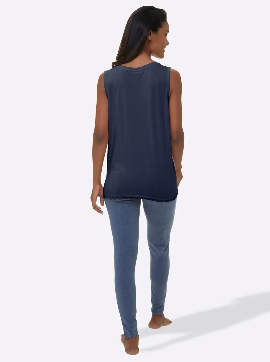 Пижамный топ Waschpur "пижамная рубашка" Wäschepur, цвет морской волны
Пижамный топ Waschpur "пижамная рубашка" Wäschepur, цвет морской волны