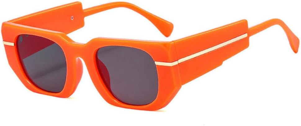 Женские квадратные солнцезащитные очки Lady Fashion 2027 с заклепками, декоративные солнцезащитные очки для женщин, яркие панк-очки для мужчин, защита от ультрафиолета UV400 MTZJH, Orange
Женские квадратные солнцезащитные очки Lady Fashion 2027 с заклепками, декоративные солнцезащитные очки для женщин, яркие панк-очки для мужчин, защита от ультрафиолета UV400 MTZJH, Orange