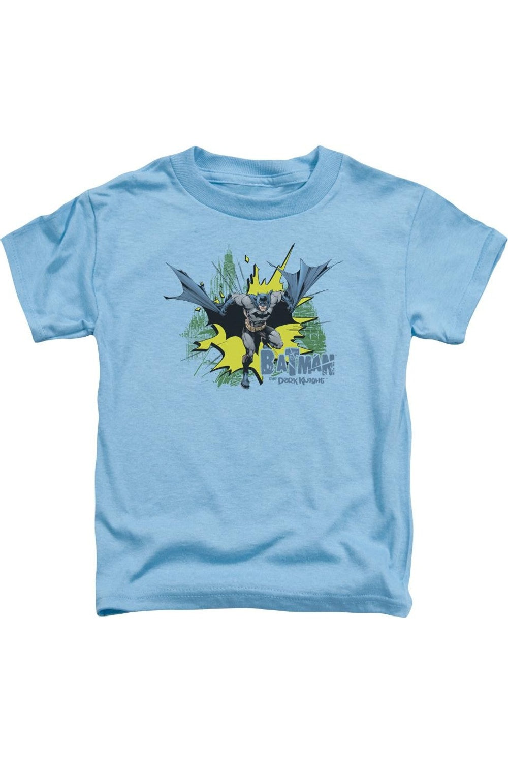 Футболка с коротким рукавом Batman City Splash для детей Gildan, синий 
Футболка с коротким рукавом Batman City Splash для детей Gildan, синий