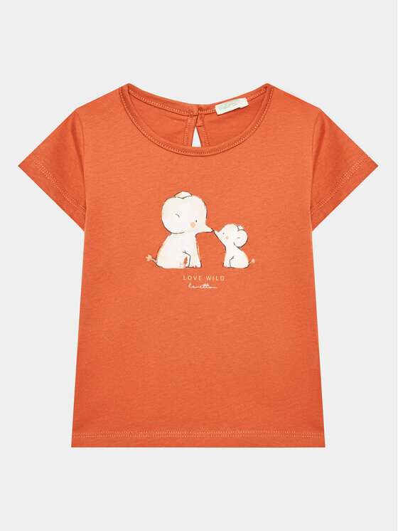 Футболка стандартного кроя United Colors Of Benetton, оранжевый
Футболка стандартного кроя United Colors Of Benetton, оранжевый