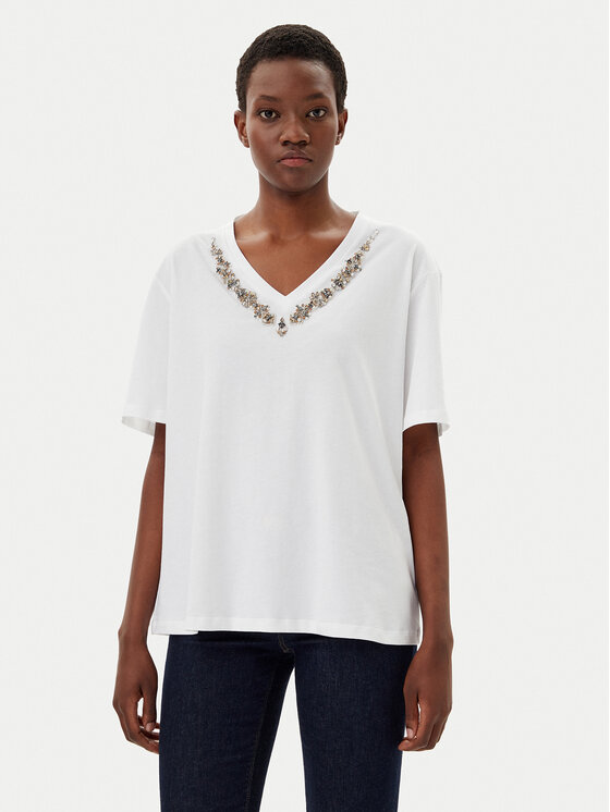 Футболка обычного кроя WA5146 JS923 Liu Jo, белый
Футболка обычного кроя WA5146 JS923 Liu Jo, белый