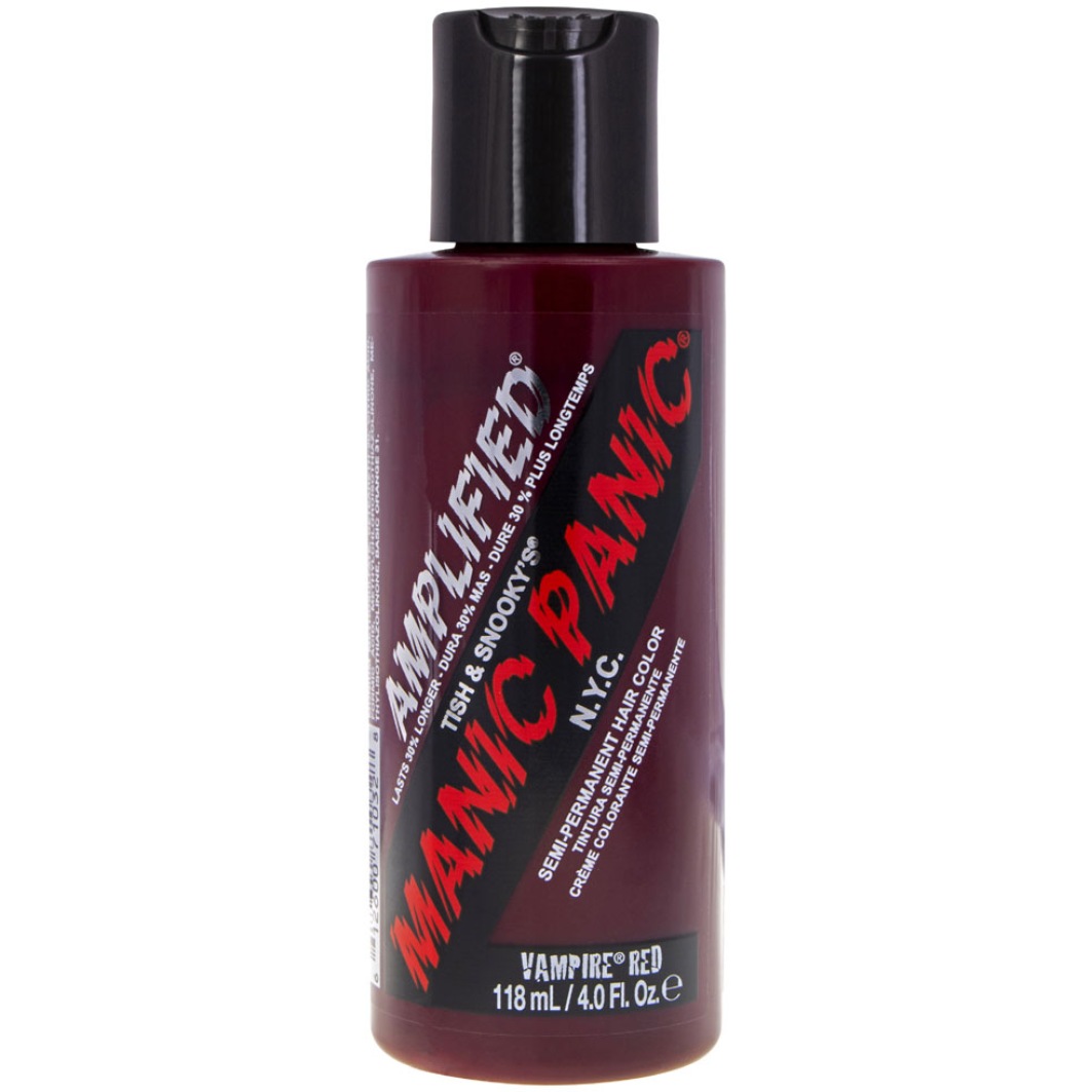 Краска для волос amplified vampire red Manic Panic, объем 118 мл
Краска для волос amplified vampire red Manic Panic, объем 118 мл