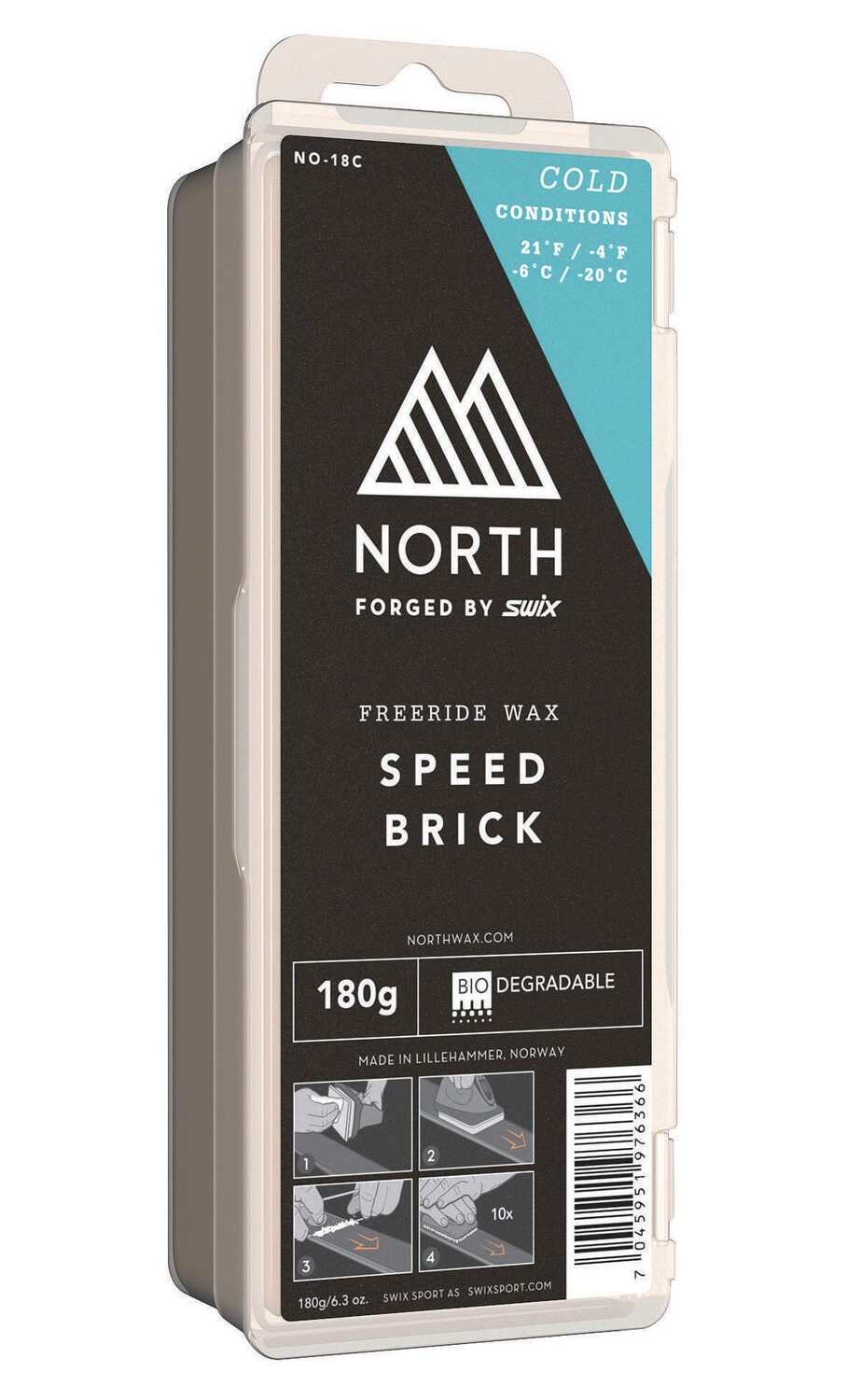 Холодный воск Speed Brick - 180 г North
Холодный воск Speed Brick - 180 г North