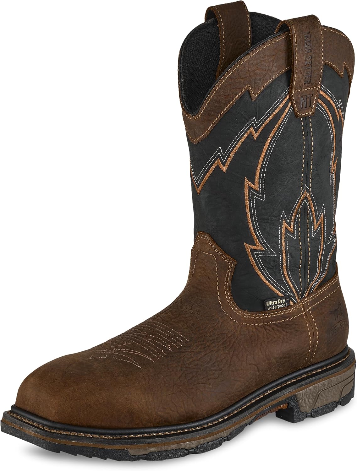 Рабочие ботинки Irish Setter, Marshall, мужские, 28 см, водонепроницаемые, с неметаллическим защитным носком, черный/коричневый
Рабочие ботинки Irish Setter, Marshall, мужские, 28 см, водонепроницаемые, с неметаллическим защитным носком, черный/коричневый