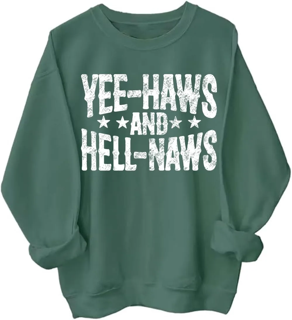 Толстовка Yeehaws And Hellnaws с принтом для ковбоев и ковгерлс
Толстовка Yeehaws And Hellnaws с принтом для ковбоев и ковгерлс
