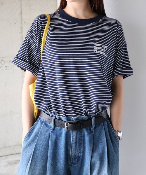 Футболка с коротким рукавом, вышитый логотип ANME, темно-синий
Футболка с коротким рукавом, вышитый логотип ANME, темно-синий