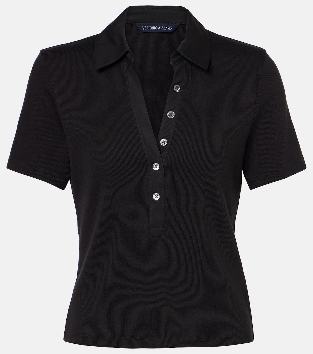 Топ из хлопковой смеси Kearney Veronica Beard, черный
Топ из хлопковой смеси Kearney Veronica Beard, черный