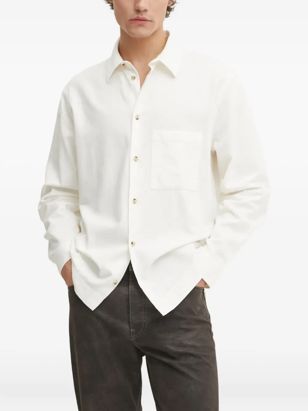 Рубашка на пуговицах Won Hundred, белый
Рубашка на пуговицах Won Hundred, белый