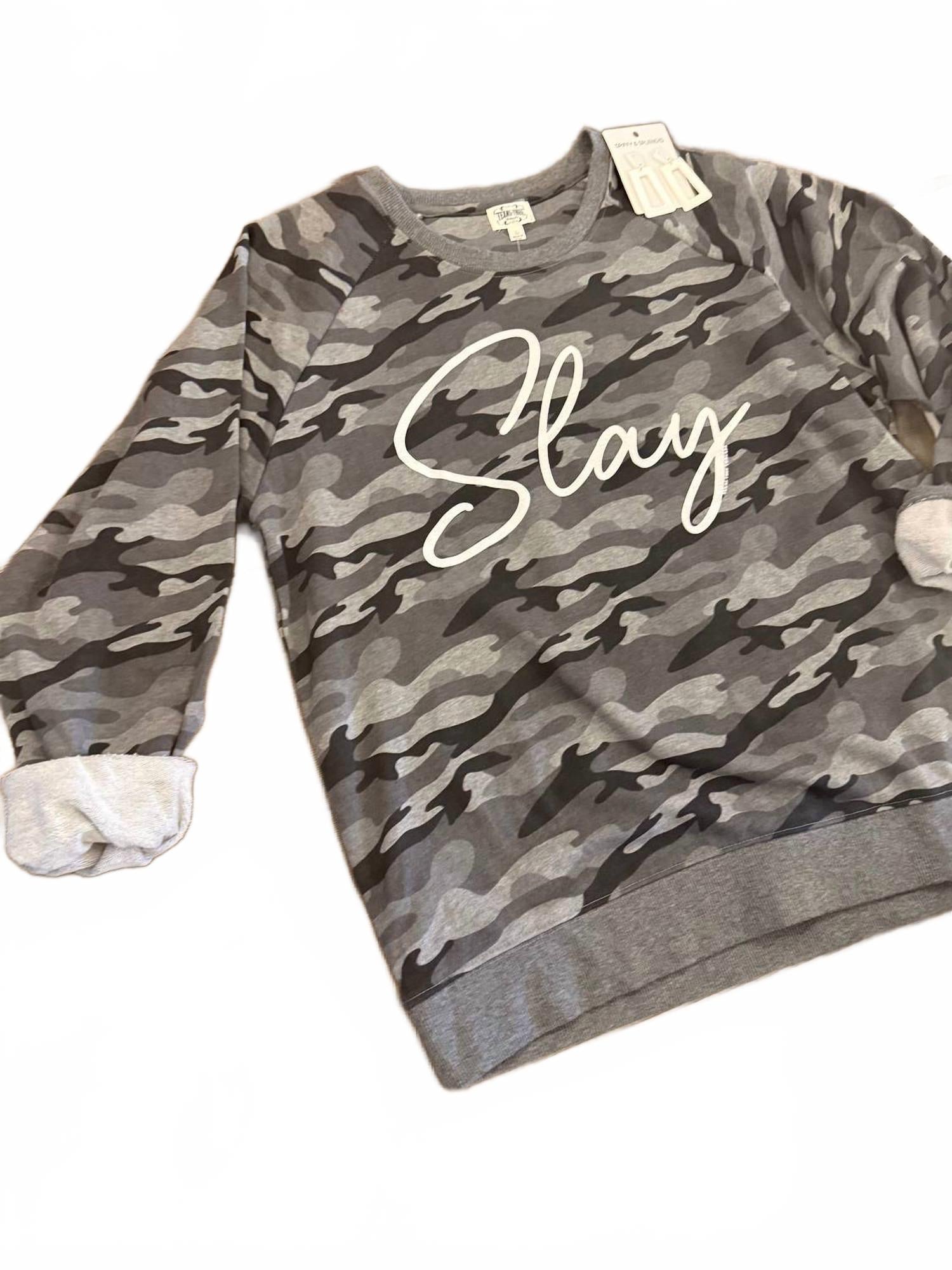 Женская толстовка Slay в камуфляже Texas True Threads, Camou
Женская толстовка Slay в камуфляже Texas True Threads, Camou