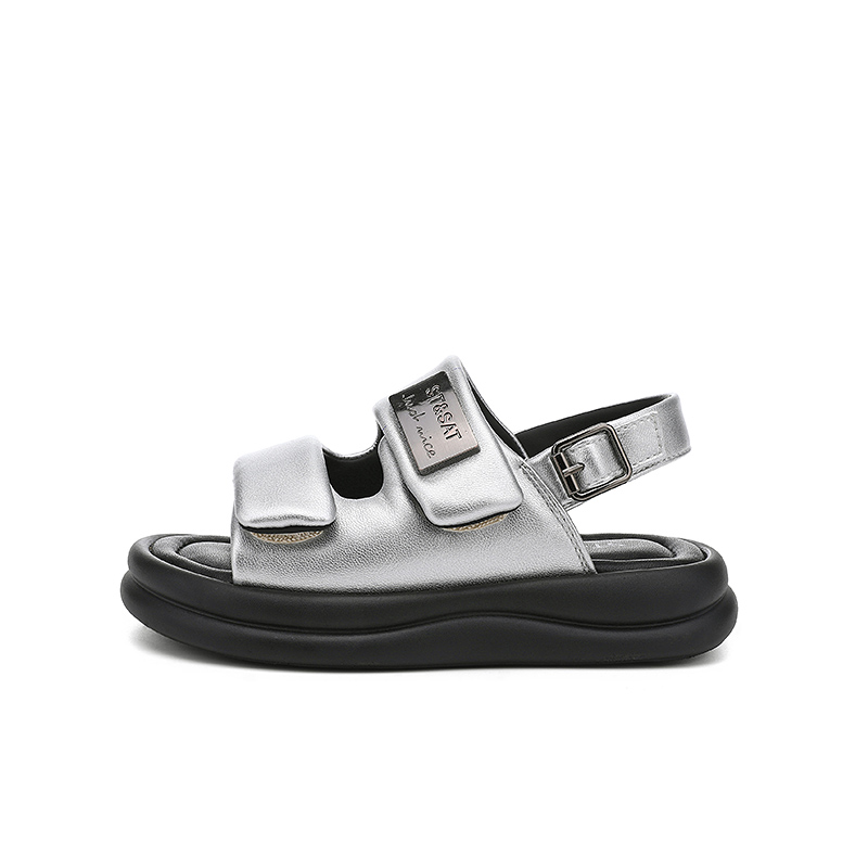 Сандалии детские, дышащие, износостойкие, с противоскользящим эффектом ST&SAT, серебряный
Сандалии детские, дышащие, износостойкие, с противоскользящим эффектом ST&SAT, серебряный