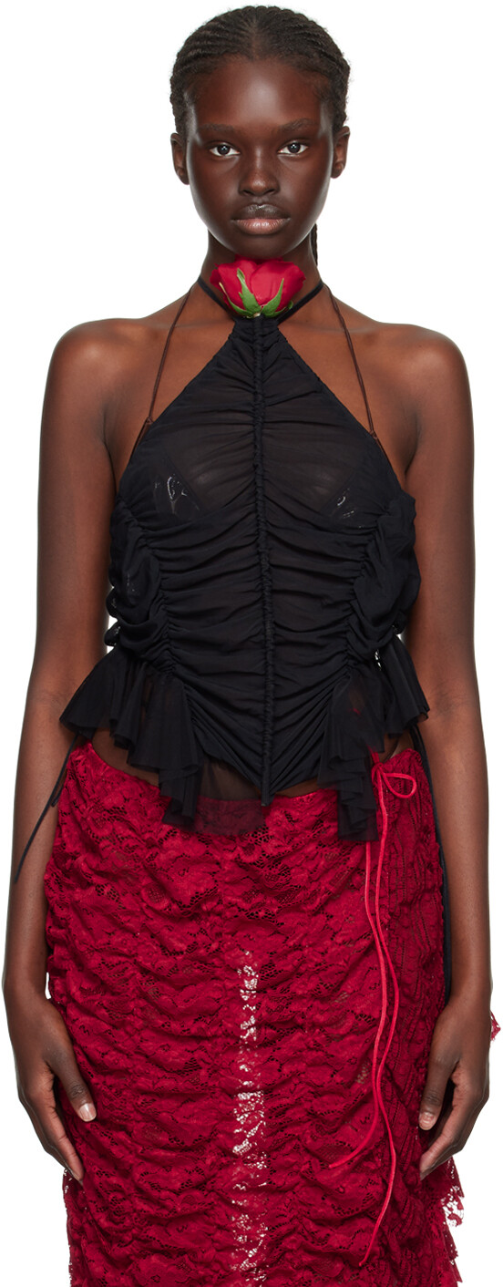 Майка «Черная роза» Ester Manas 
Майка «Черная роза» Ester Manas