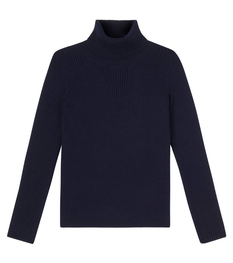 Свитер из хлопка с ребристым воротником-водолазкой Il Gufo, Navy Blue
Свитер из хлопка с ребристым воротником-водолазкой Il Gufo, Navy Blue