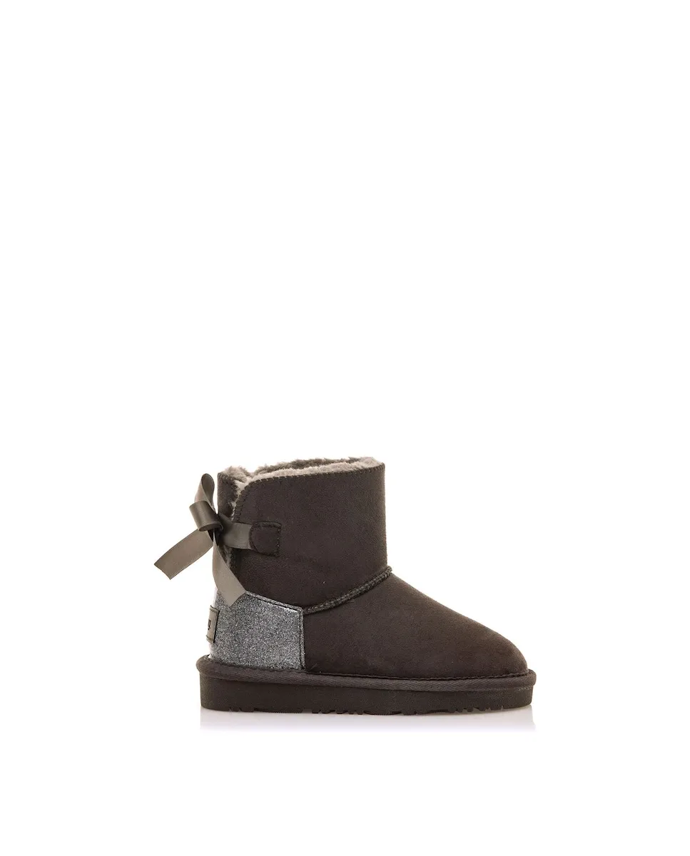 Детские сапожки с меховой подкладкой и бантом на заднике Mustang, темно-серый
Детские сапожки с меховой подкладкой и бантом на заднике Mustang, темно-серый