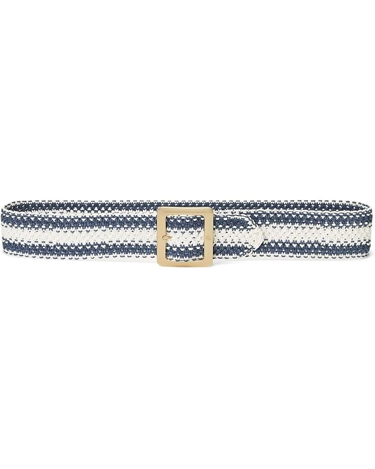 Ремень Lauren Ralph Lauren Striped Woven Wide Belt, цвет Refined Navy/Sft White/Lrn Tan
Ремень Lauren Ralph Lauren Striped Woven Wide Belt, цвет Refined Navy/Sft White/Lrn Tan