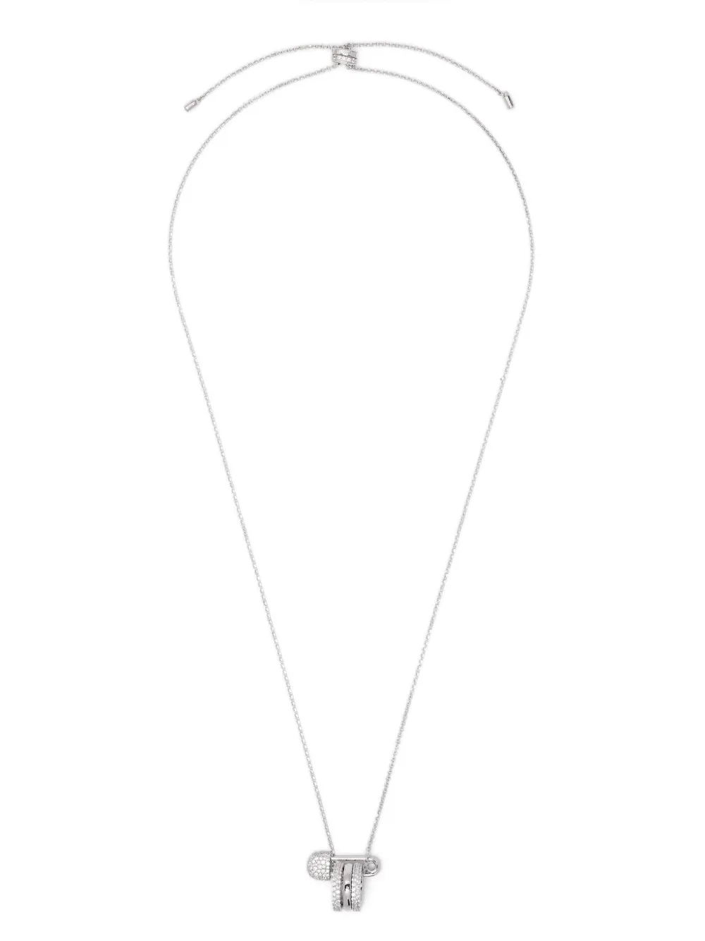 Колье с декоративными булавками APM Monaco, серебряный
Колье с декоративными булавками APM Monaco, серебряный