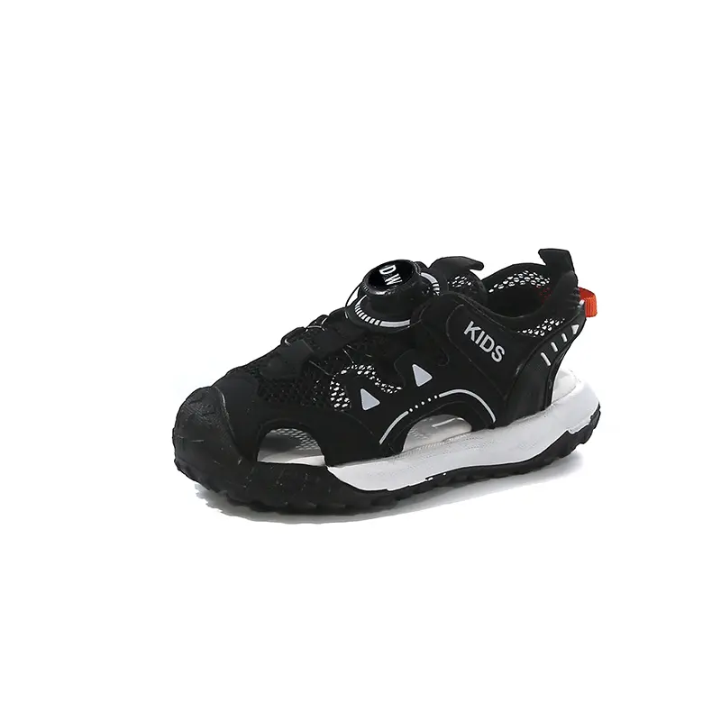 Детские сандалии с противоскользящей подошвой, амортизирующей, устойчивой к истиранию и отскоку, дышащей подошвой D&W, черный
Детские сандалии с противоскользящей подошвой, амортизирующей, устойчивой к истиранию и отскоку, дышащей подошвой D&W, черный