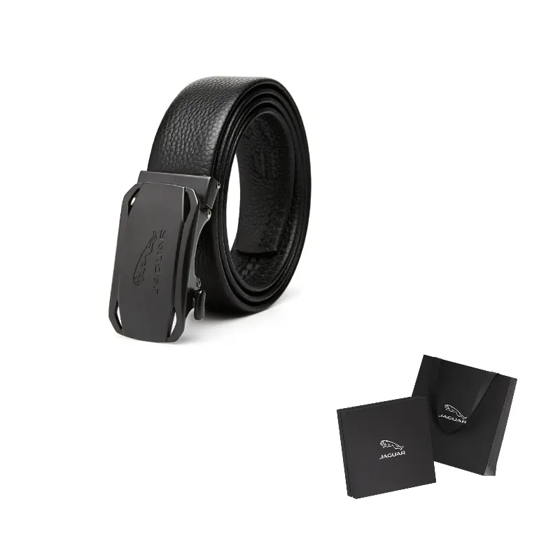 JAGUAR Мужской ремень из натуральной кожи черный шириной 3.6 см, Black 
JAGUAR Мужской ремень из натуральной кожи черный шириной 3.6 см, Black