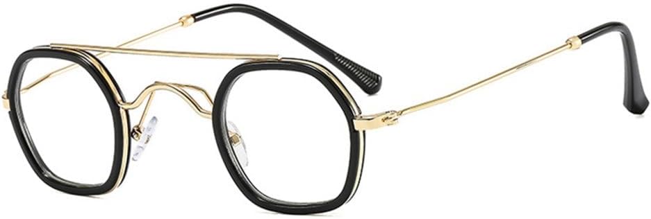 MUTYNE Ретро многоугольные квадратные солнцезащитные очки для мужчин, модные, с двойной перемычкой, градиентные, солнцезащитные очки UV400, панк-очки UV400, C10 Black Gold Clear
MUTYNE Ретро многоугольные квадратные солнцезащитные очки для мужчин, модные, с двойной перемычкой, градиентные, солнцезащитные очки UV400, панк-очки UV400, C10 Black Gold Clear