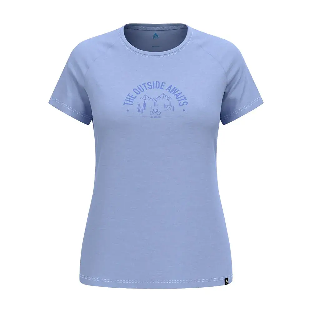 Футболка с коротким рукавом Odlo Ride 365 PW130 Bike Print, синий
Футболка с коротким рукавом Odlo Ride 365 PW130 Bike Print, синий