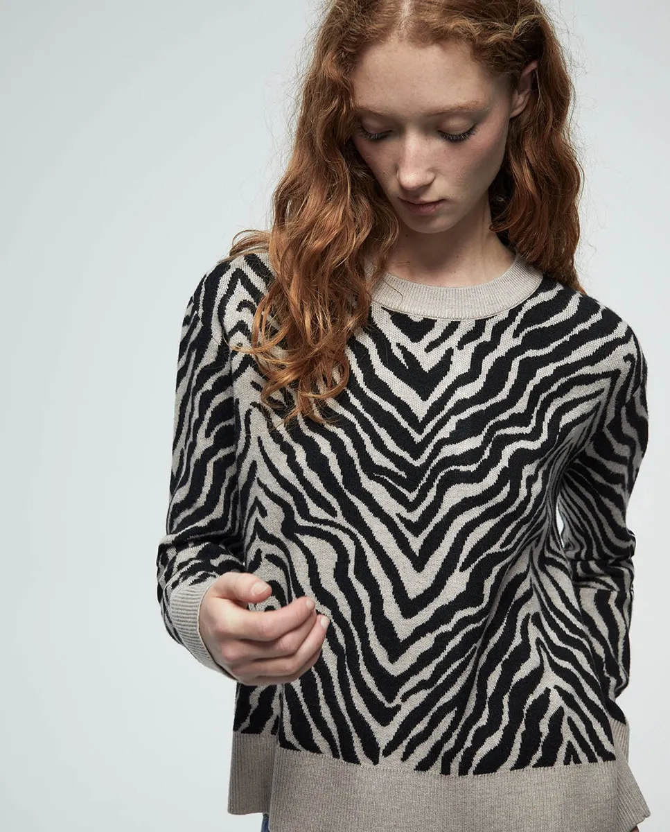 Джемпер с круглым вырезом Sfera, серый
Джемпер с круглым вырезом Sfera, серый